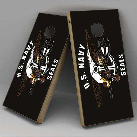 Navy Seals Cornhole Board Vinyl Decal Wrap