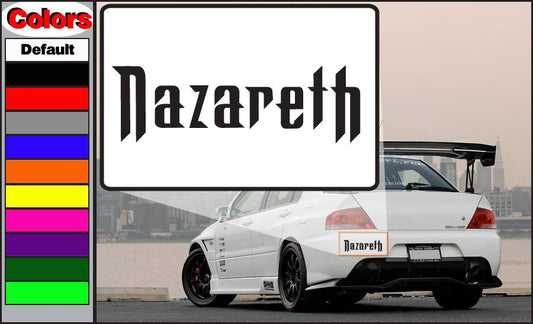 Image of Nazareth Decal