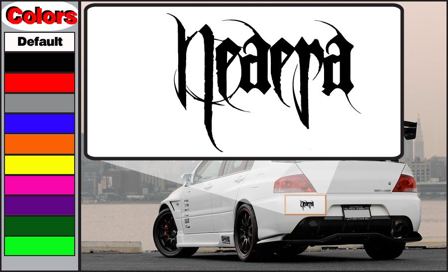 Image of Neaera Decal