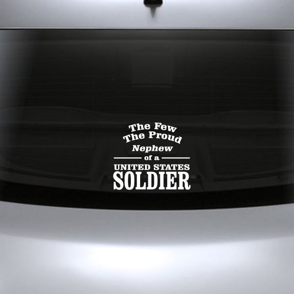 Image of Nephew Of A Soldier Decal