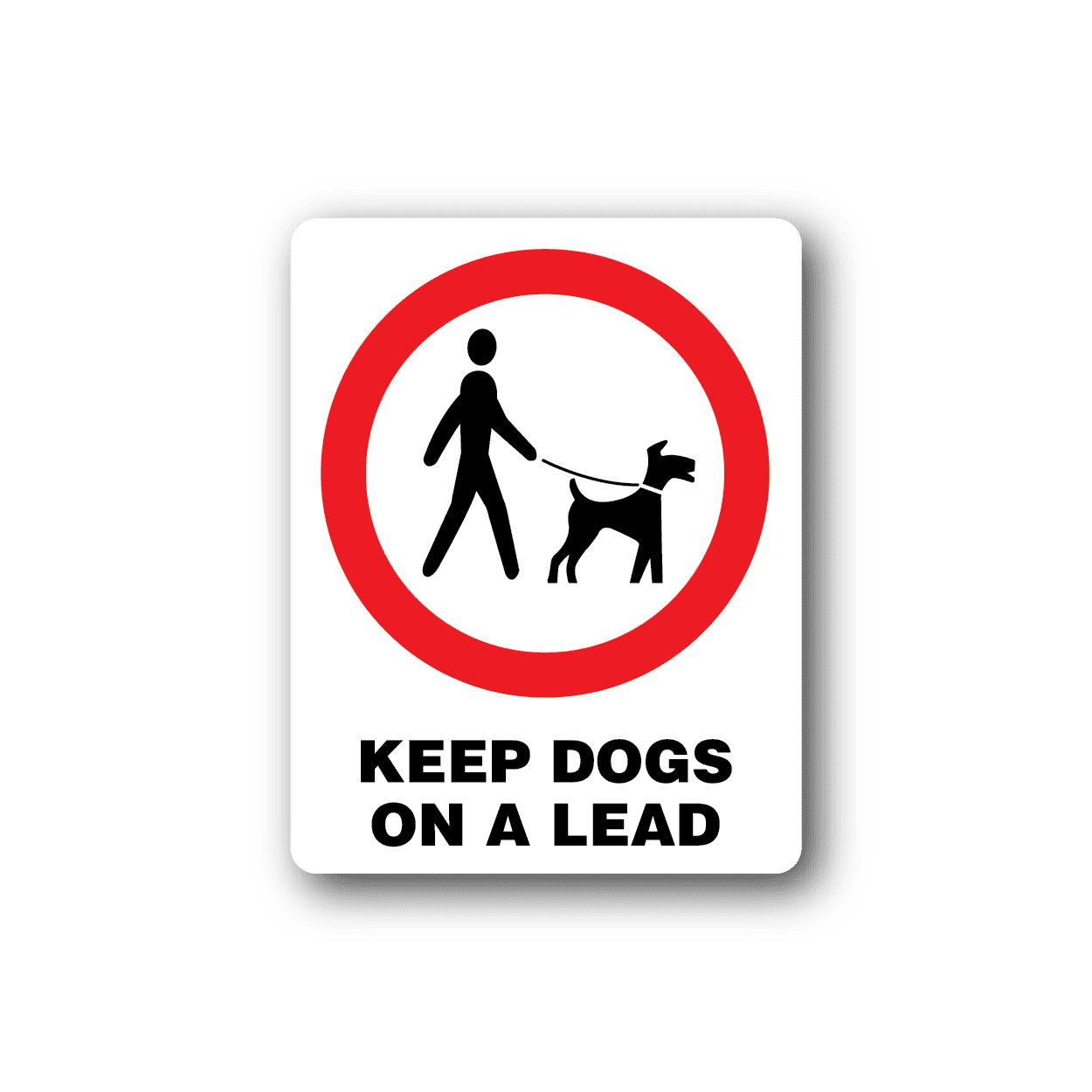 Image of NO Dogs Sign Wall Decal - Vinyl Sticker - Car Sticker - Die Cut Sticker - CD009