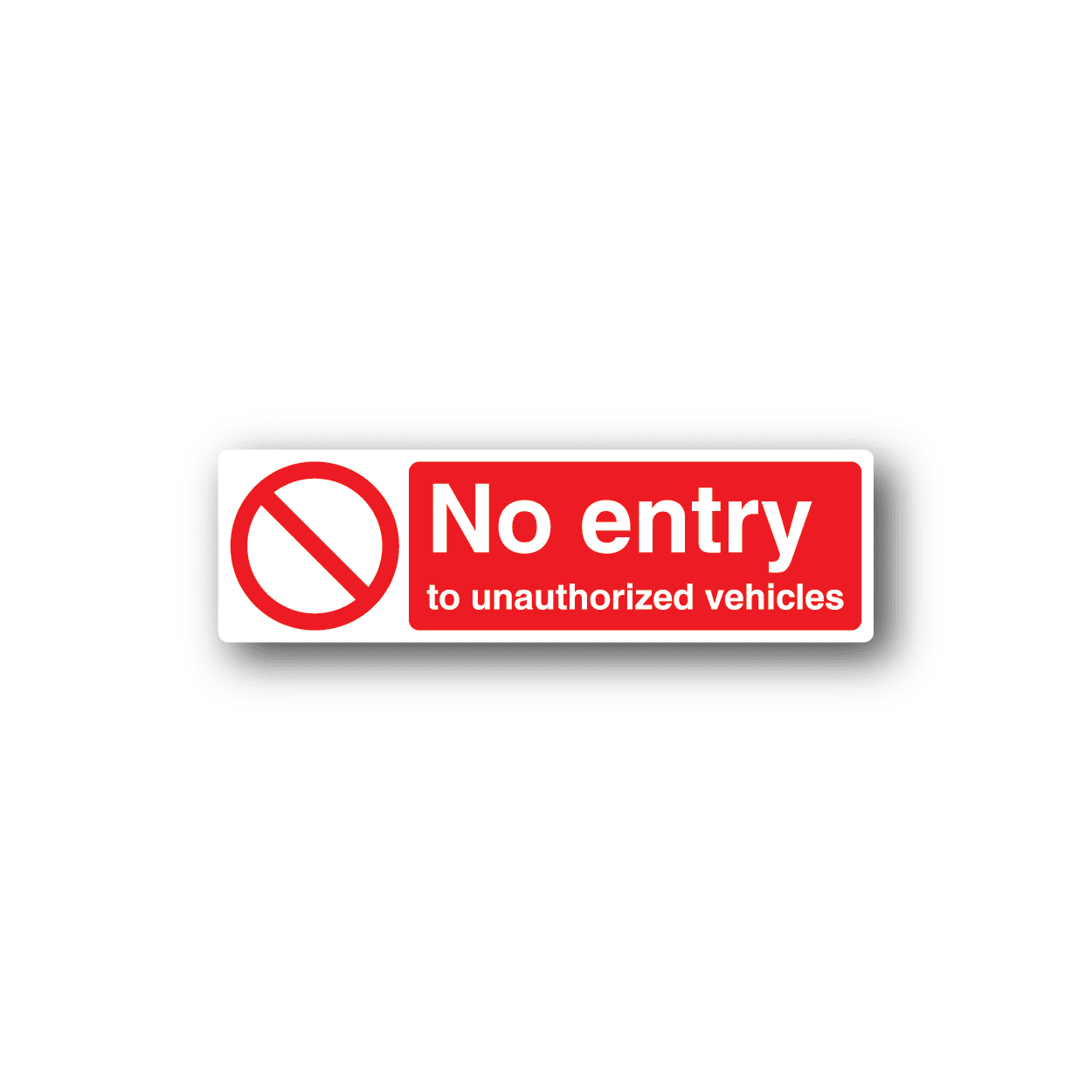 NO Safety Sign Wall Decal - Vinyl Sticker - Car Sticker - Die Cut Stic ...