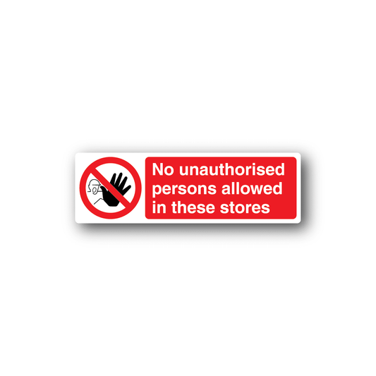 Image of NO Safety Sign Wall Decal - Vinyl Sticker - Car Sticker - Die Cut Sticker - CD049