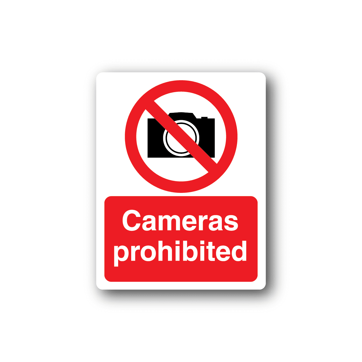 Image of NO Safety Sign Wall Decal - Vinyl Sticker - Car Sticker - Die Cut Sticker - CD073