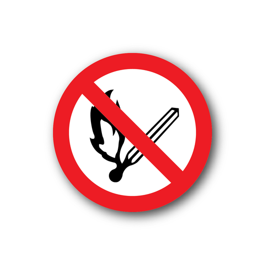 Image of NO Smoking Sign Wall Decal - Vinyl Sticker - Car Sticker - Die Cut Sticker - CD002