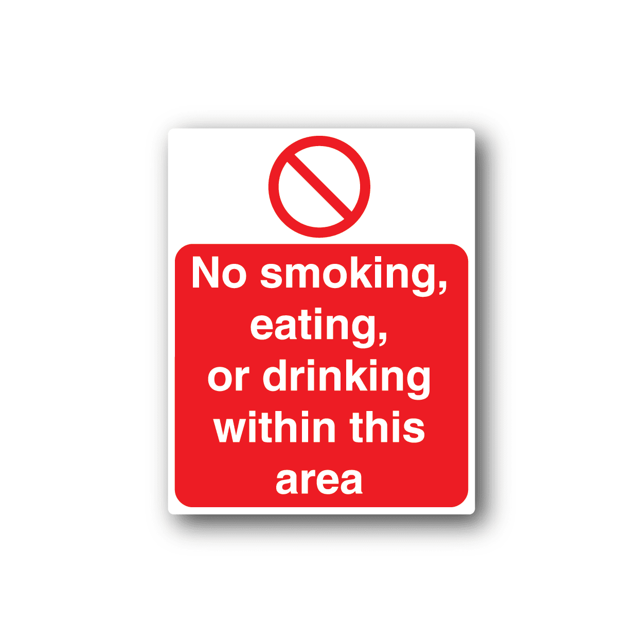 Image of NO Smoking Sign Wall Decal - Vinyl Sticker - Car Sticker - Die Cut Sticker - CD017