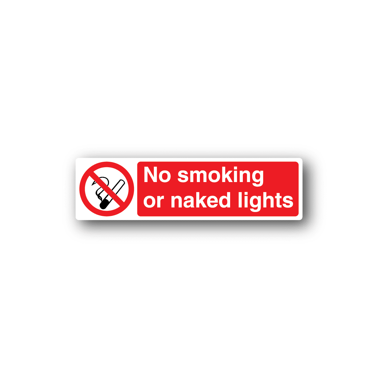 Image of NO Smoking Sign Wall Decal - Vinyl Sticker - Car Sticker - Die Cut Sticker - CD018