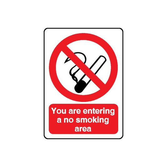 Image of NO Smoking Sign Wall Decal - Vinyl Sticker - Car Sticker - Die Cut Sticker - CD045