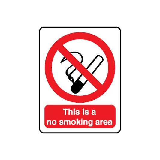 Image of NO Smoking Sign Wall Decal - Vinyl Sticker - Car Sticker - Die Cut Sticker - CD047