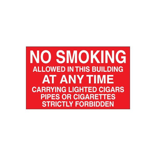 Image of NO Smoking Sign Wall Decal - Vinyl Sticker - Car Sticker - Die Cut Sticker - CD050