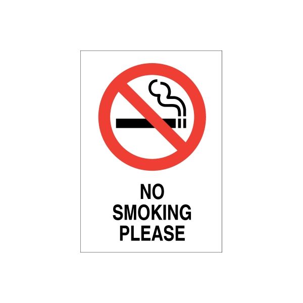 Image of NO Smoking Sign Wall Decal - Vinyl Sticker - Car Sticker - Die Cut Sticker - CD056