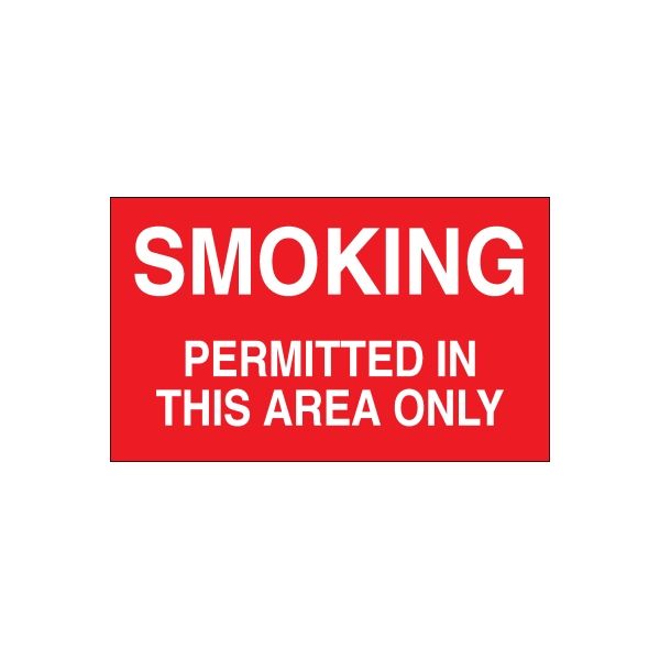 Image of NO Smoking Sign Wall Decal - Vinyl Sticker - Car Sticker - Die Cut Sticker - CD076