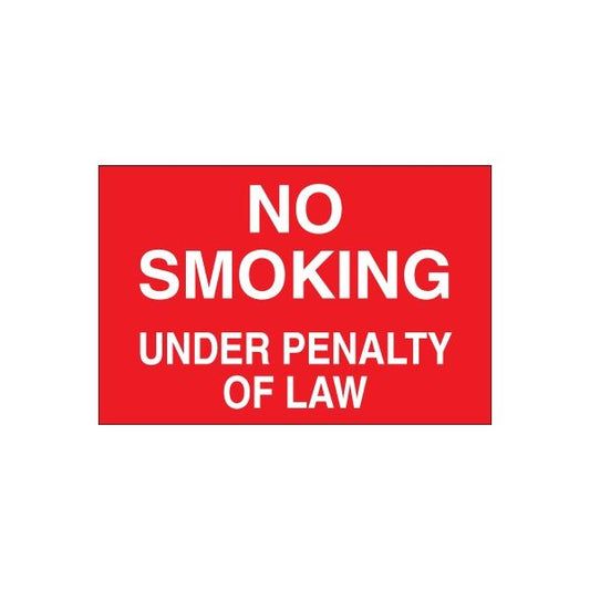 Image of NO Smoking Sign Wall Decal - Vinyl Sticker - Car Sticker - Die Cut Sticker - CD080