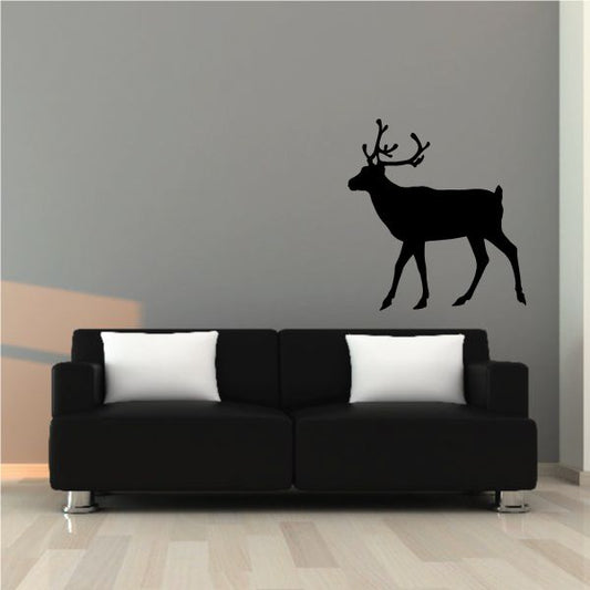 Image of Noble Reindeer Walking Decal