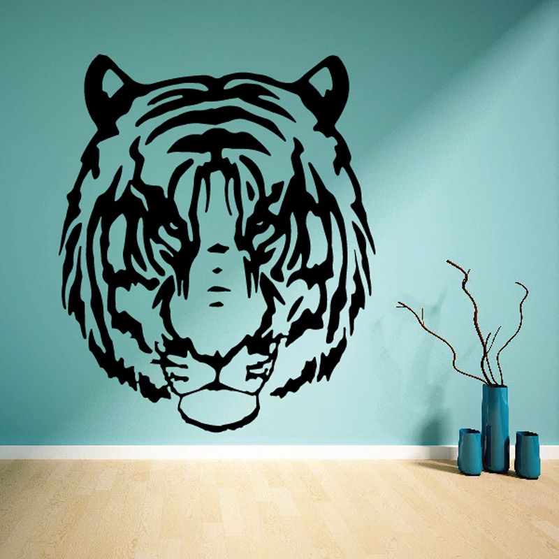 Image of Noble Tiger Head Decal