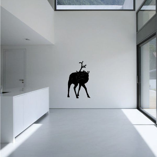 Image of Noble Turning Head Reindeer Decal