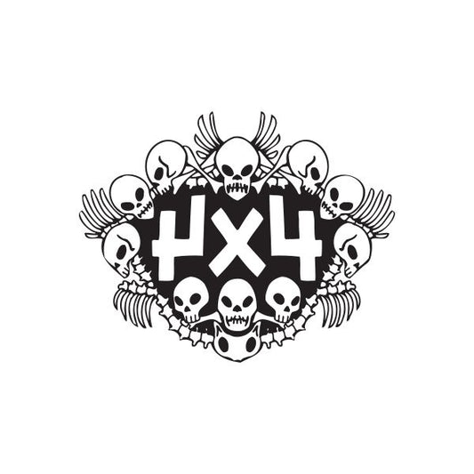 Image of Off Road 4 x 4 Skulls Decal