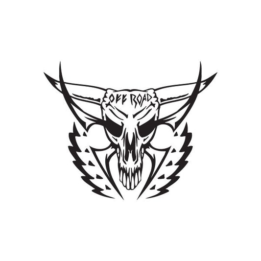 Image of Off Road Devil Skull Decal