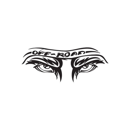 Image of Off Road Mean Eyes Decal