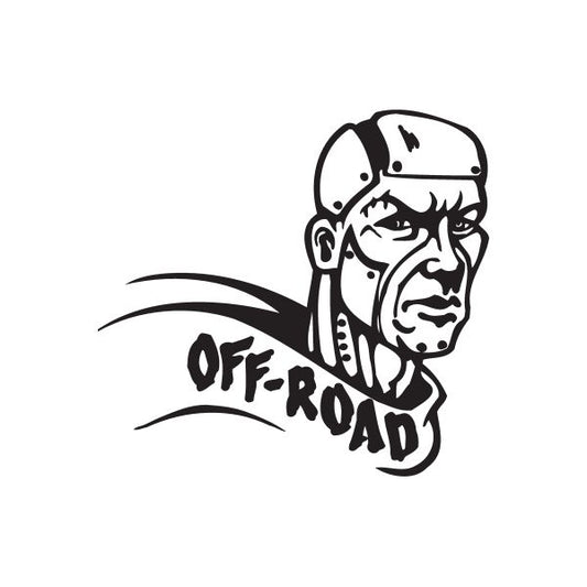 Image of Off Road Robot Head Decal