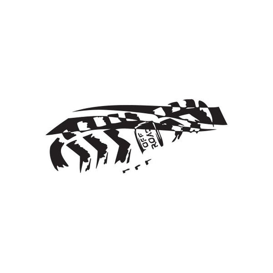 Image of Off Road Shoe Print Decal