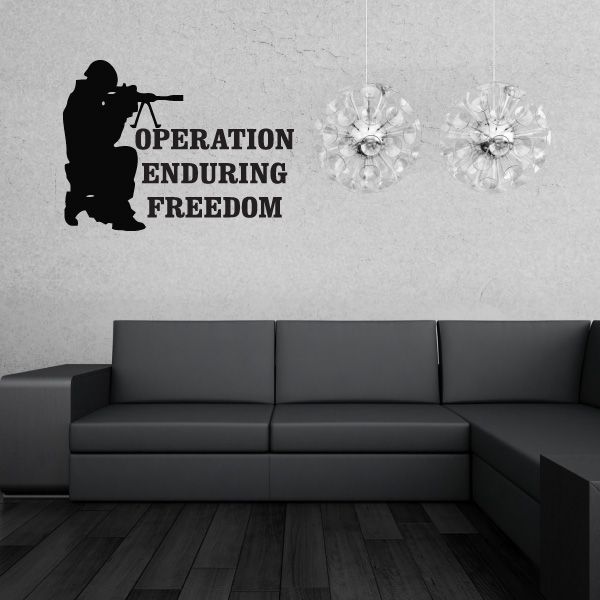 Image of Operation Enduring Freedom Decal