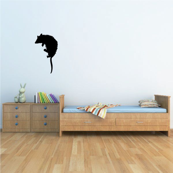 Image of Opossum Climbing Decal