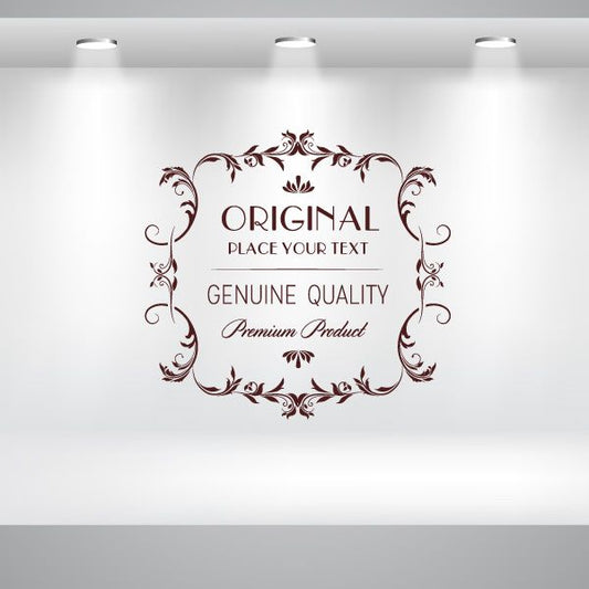 Image of Original Genuine Quality Premium Product Wall Decal - Vinyl Decal - Car Decal - Id084 - Customize Me