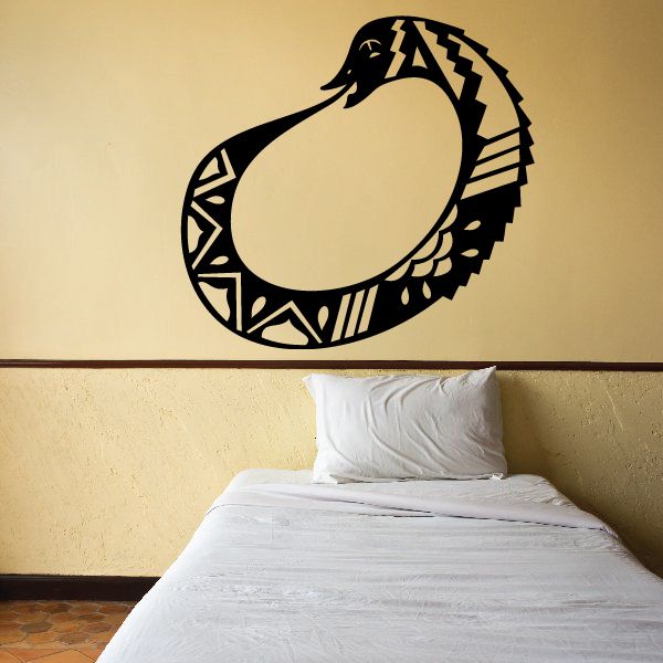 Image of Ouroboros Snake Eating Tail Decal