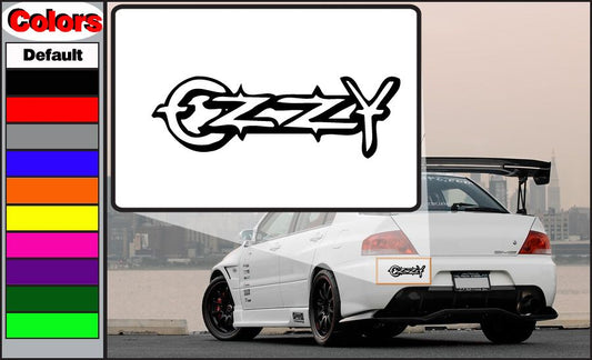 Image of Ozzy Simple Text Decal