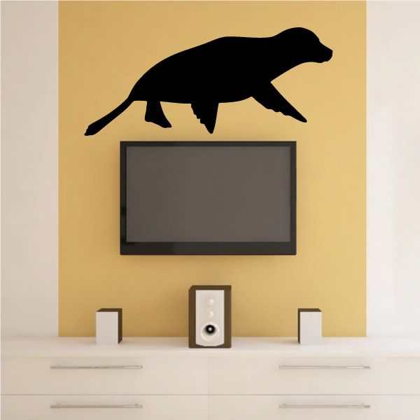 Image of Paddling Seal Decal