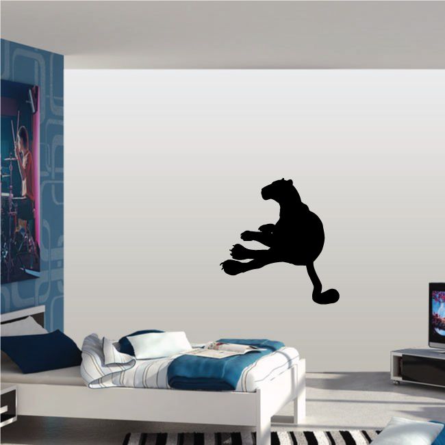 Image of Panther Reclining Decal