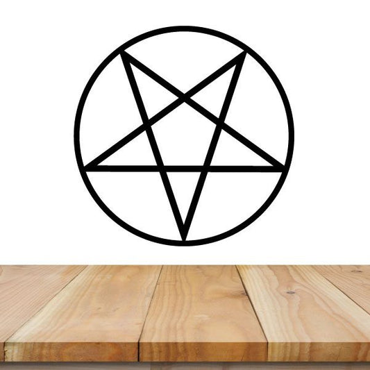 Image of Pentacle Pentagram Decal