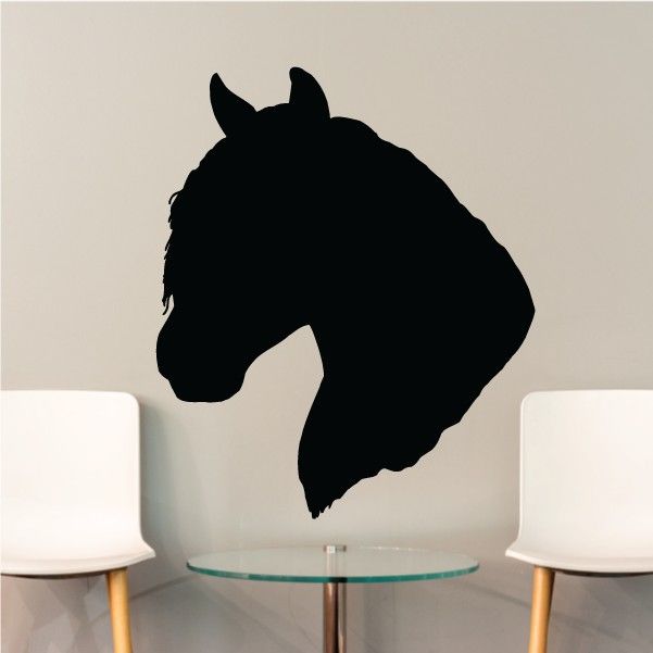 Image of Peruvian Paso Head Horse Wall Decal - Custom Vinyl Decal