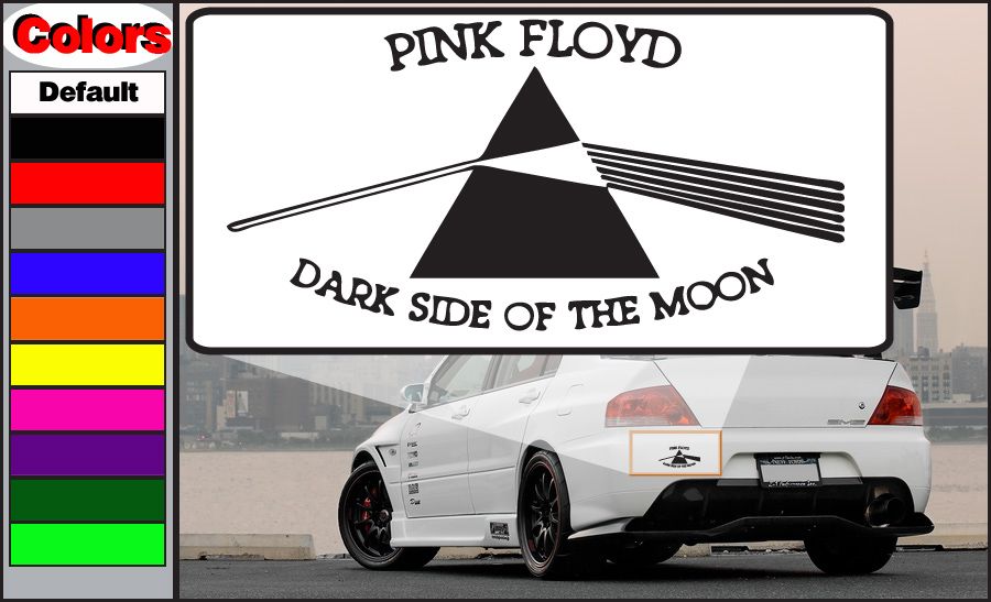 Image of Pink Floyd Dark Side Of the moon Decal