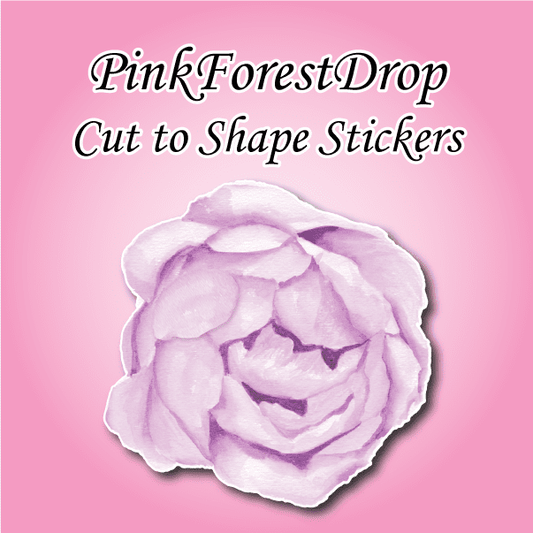 Pinkforestdrop Stickers