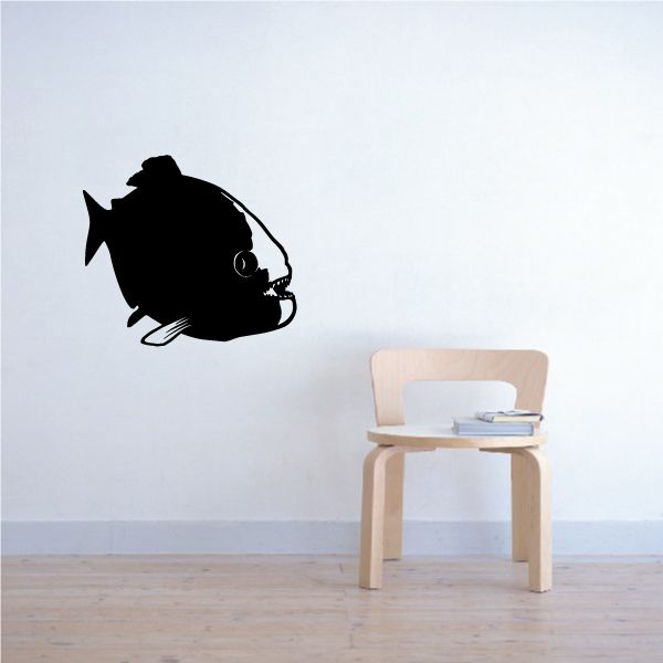 Image of Piranha Watching Decal