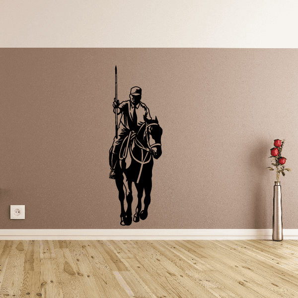 Referee decal sticker with black silhouette holding whistle and baton
