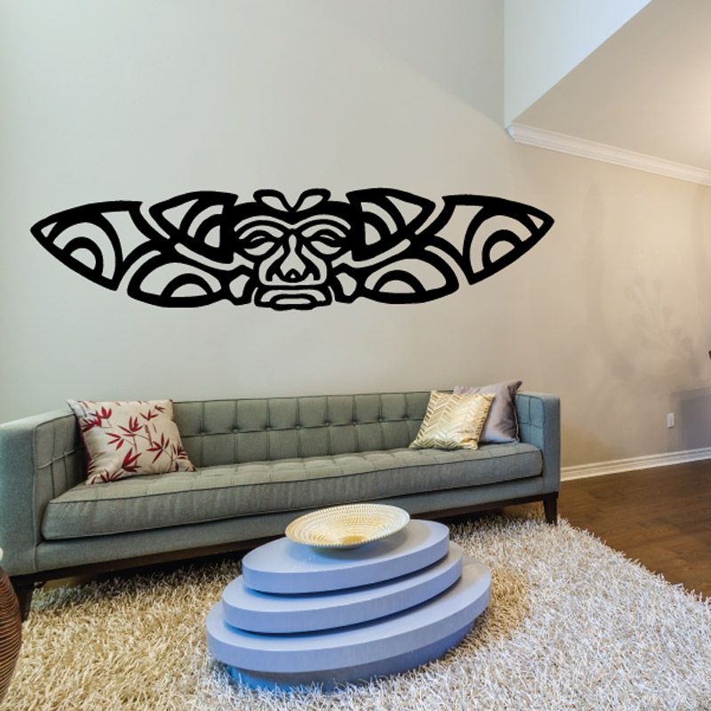 Image of Polynesian Tribal Accent Decal