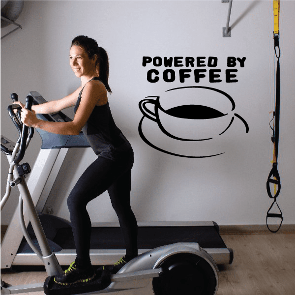 Powered By Coffee Decal