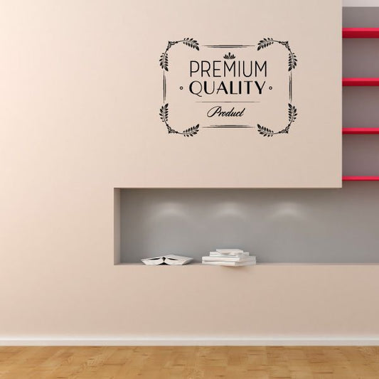 Image of Premium Quality Product Wall Decal - Vinyl Decal - Car Decal - Id074