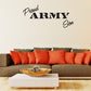 Army son wall decal: Proud ARMY Son