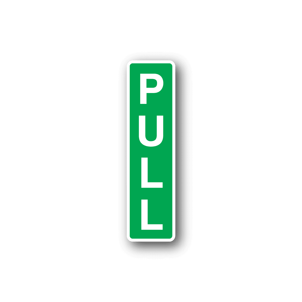 Image of Pull Sticker 