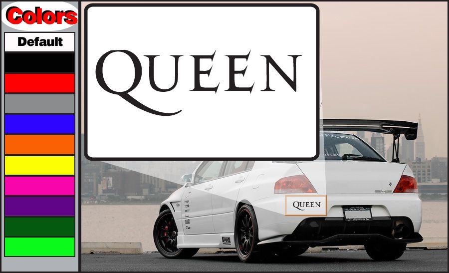 Image of Queen Long Q Decal