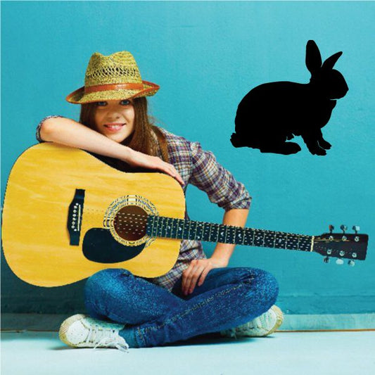 Image of Rabbit Silhouette Decal