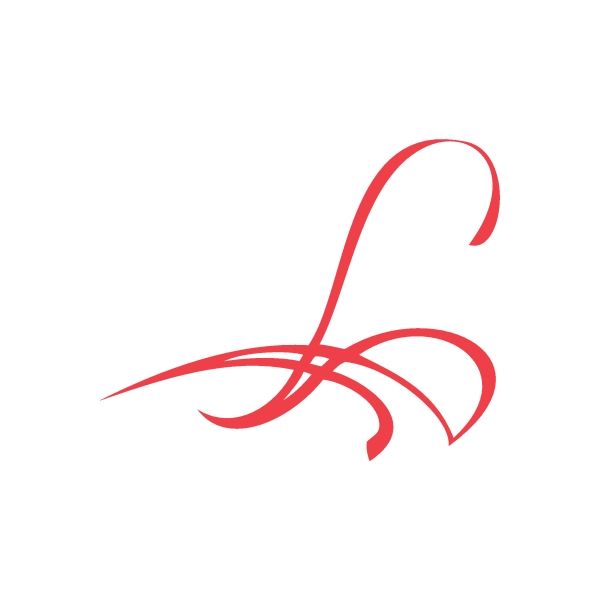 Red racing pinstripe wall decal graphic swirl
