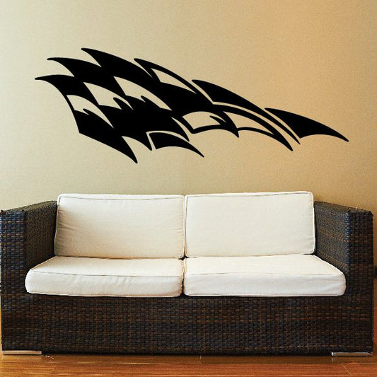 Image of Racing Vehicle Pinstripe Vinyl Decal - Car Decal - Wall Decal - MC027