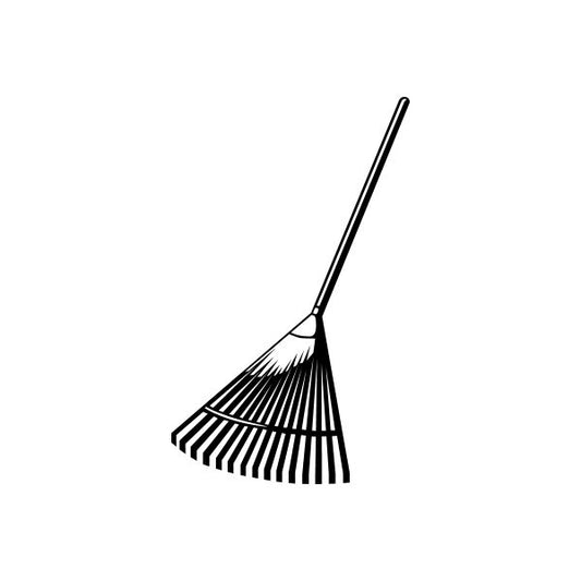 Image of Rake Tool Tools Car Vinyl Decal Sticker Stickers 0036