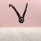 Black ram eye and horn decal