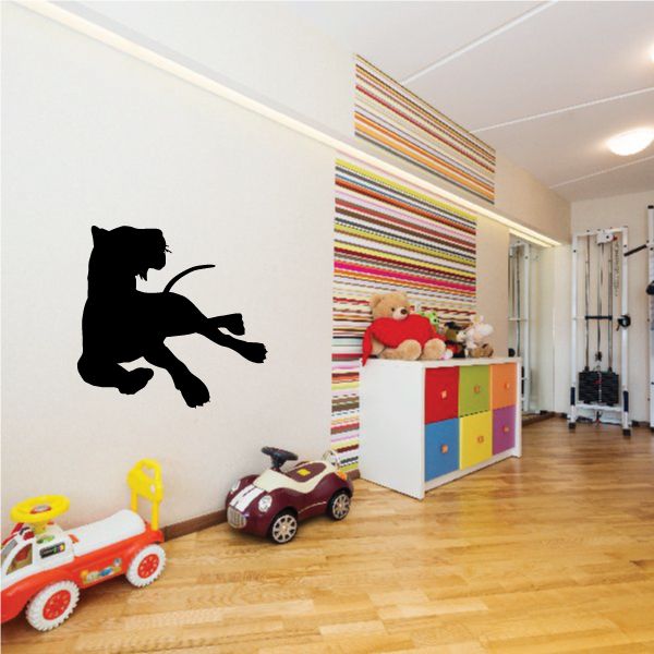 Image of Reclining Tiger Decal